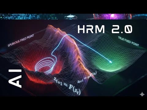 Hierarchical Reasoning HRM 2.0: NEW Attractor Dynamics in AI thumbnail