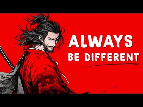 The Power of Being Different - Miyamoto Musashi thumbnail