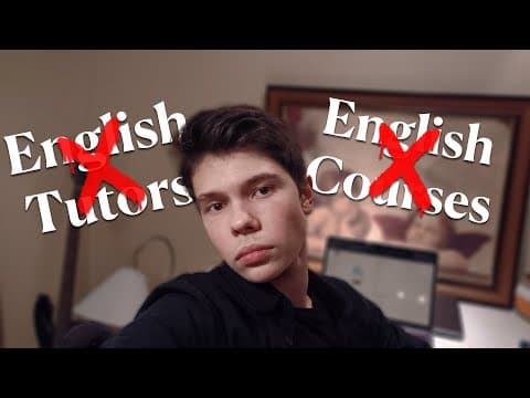 I never took English courses. How I speak English better than 99%. thumbnail