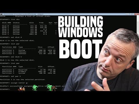 Recovering a DELETED Windows Boot Partition thumbnail