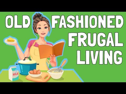 What Are 10 Old-Fashioned Frugal Living Tips? thumbnail