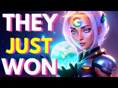 GOOGLE JUST WON THE AI RACE! PaLM 2 & Gemini REVEALED! thumbnail