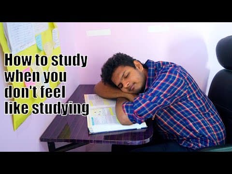 How to study when you don't feel like studying | Anuj Pachhel thumbnail