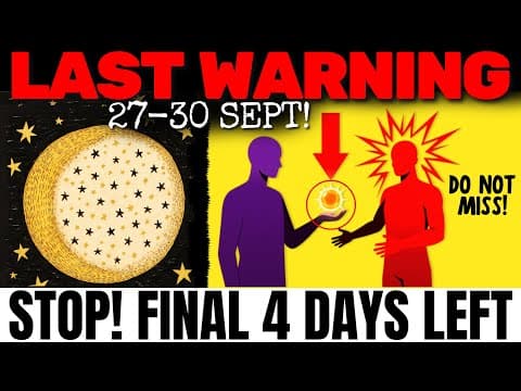 🚨Chosen Ones, Last 4 Days! Spiritual RESET is Happening—Don’t Ignore These 9 Spiritual Signs! thumbnail