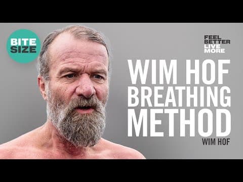 Wim Hof: Breathing Technique For Increased Energy and Inner Calm | Bitesize thumbnail