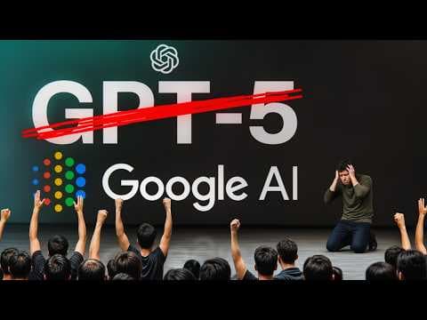 Goodbye GPT-5... Google AI and Claude 4 are HERE! AI News EXPLAINED thumbnail