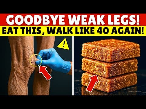 Want STRONGER Legs Even At 90? Eat THIS Every Day (Surgeon Reveals Why!) | Senior Health Tips thumbnail