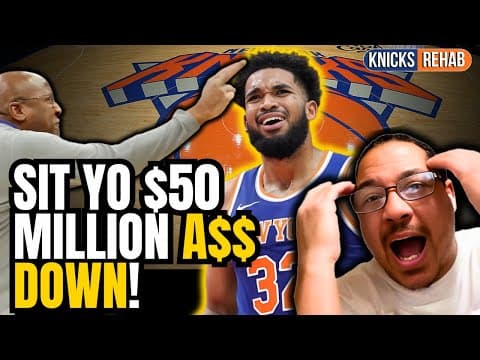 Mike Brown EXPOSES KAT: Why the 4th Quarter Benching Was a "Statement" | KNICKS REHAB ALLBALL TV thumbnail