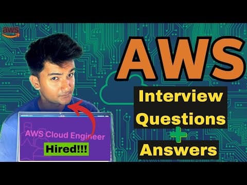AWS Interview Questions and Answers 2025 [Updated!] thumbnail