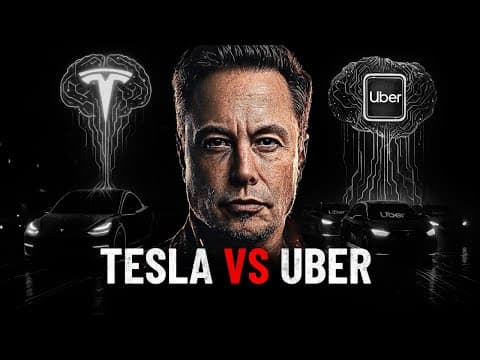 TESLA vs Uber : Will UBER Be Dead by 2030? | Business Wars Case Study thumbnail