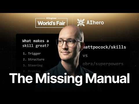 How to Build Effective Skills for AI Agents thumbnail