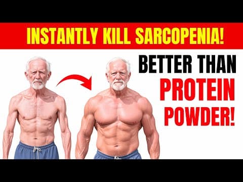 Forget Protein Powder! This Natural Food Stops Muscle Loss Instantly thumbnail