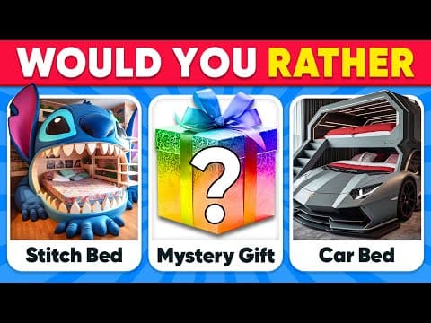 Would You Rather...? MYSTERY Gift Edition 🎁🤑 Daily Quiz thumbnail