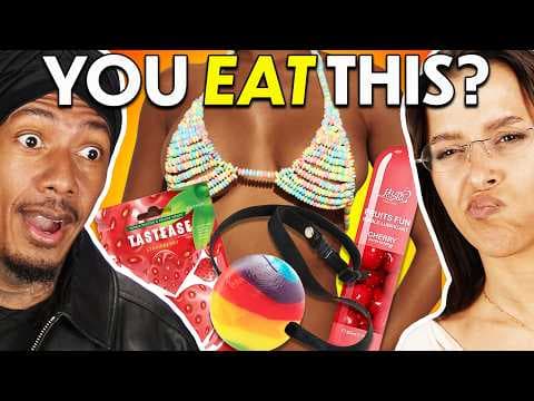 Trying Edible Adult Foods With Nick Cannon! thumbnail