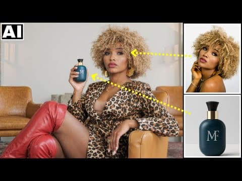 NEW Ideogram CHARACTER + Magic Fill + VEO 3 + Enhancor AI = Realistic Product Videos thumbnail