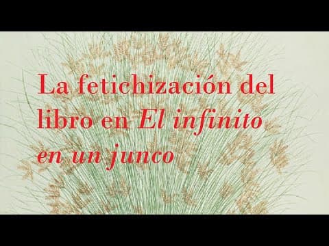 ¿Por qué El infinito en un junco fetichiza el libro? thumbnail