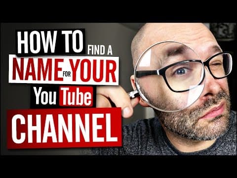 YouTube Channel Name | 5 Tips For Choosing It thumbnail