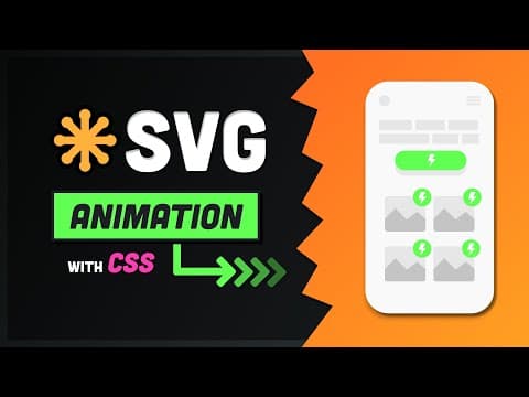 Make Awesome SVG Animations with CSS // 7 Useful Techniques thumbnail