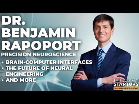 Brain-computer interfaces and the future of neural engineering with Dr. Benjamin Rapoport | E1682 thumbnail