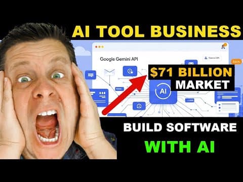 I Built A $1.3M No Code Ai Tool To Make Money Online - Not For The Lazy! thumbnail