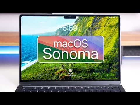 macOS Sonoma - Everything New thumbnail