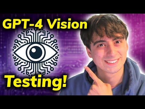 GPT-4 Vision Access in ChatGPT! Full Tour & Impressive Results! thumbnail