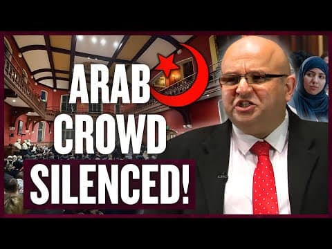 Jordanian Politician JARS Entire Muslim Crowd With The Truth About Palestinians! thumbnail