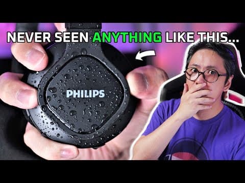 What Are Philips' Self-Cooling Sports Headphones Like? thumbnail