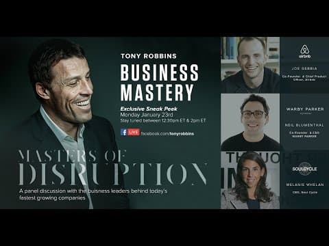 What Are the Key Benefits of Attending Tony Robbins' Business Mastery? thumbnail