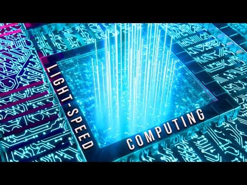 What Is Optical Computing | Photonic Computing Explained (Light Speed Computing) thumbnail