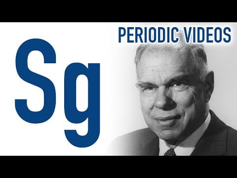 What Is Seaborgium and Why Is It Named After Glenn Seaborg? thumbnail