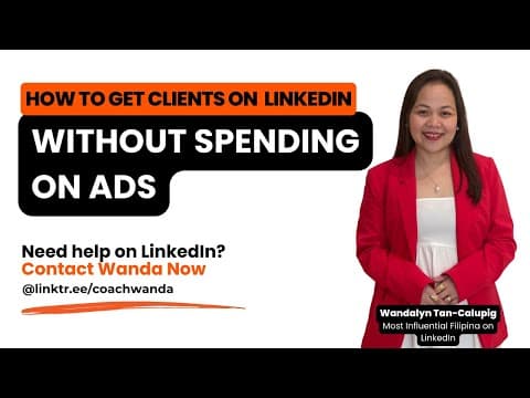 How to Get Clients on LinkedIn Without Spending on Ads thumbnail
