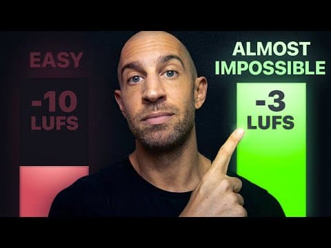 Why It Feels Almost Impossible To Make Loud AND Clean Music thumbnail