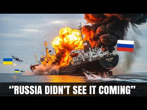 Ukraine JUST SANK Russia’s $500 Million Iran Shahed Drones Ship — Moscow Didn’t See It Coming thumbnail