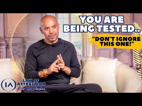 How The Universe TESTS YOU Before Your Reality Changes [Law of Attraction] thumbnail