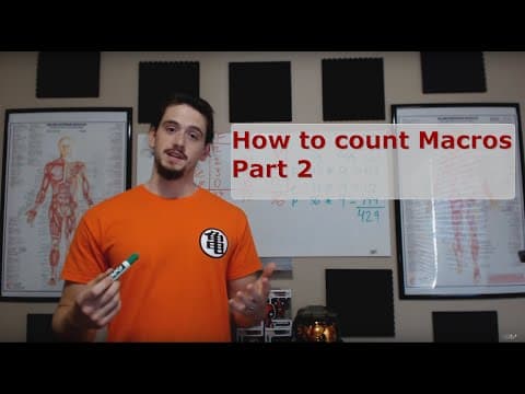 How to Count Macros Part 2 | Science and Shenanigans | Episode 3 thumbnail