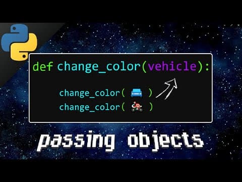 How to Pass Objects as Arguments in Python Functions? thumbnail