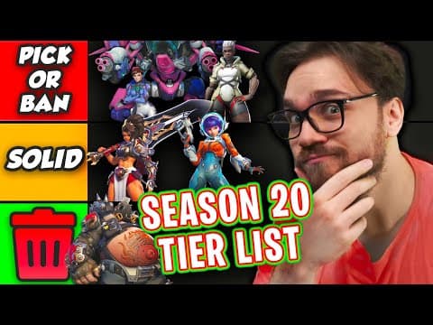 Season 20 META Tier List #Overwatch2 thumbnail