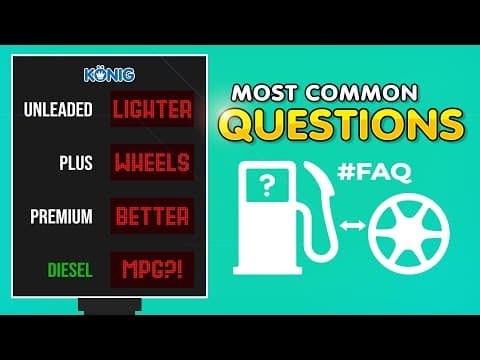 BETTER MPG with LIGHTER WHEELS? You ask, we answer. #FAQ thumbnail