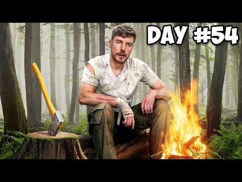 $10,000 Every Day You Survive In The Wilderness thumbnail