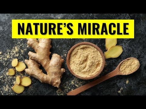 What Science ACTUALLY Says About Ginger's Health Benefits thumbnail