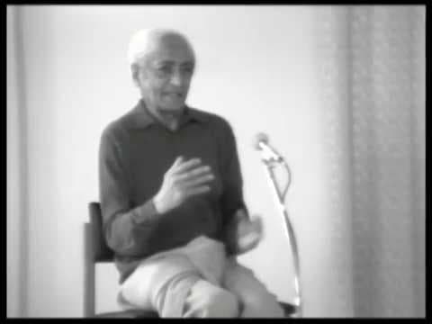 J. Krishnamurti - Brockwood Park 1976 - School Discussion 1 - Acting without contradiction thumbnail
