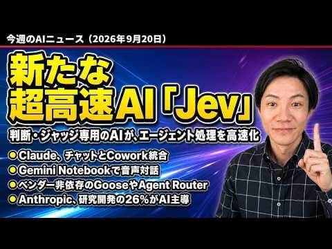 生成AIニュースを要点で解説するには thumbnail