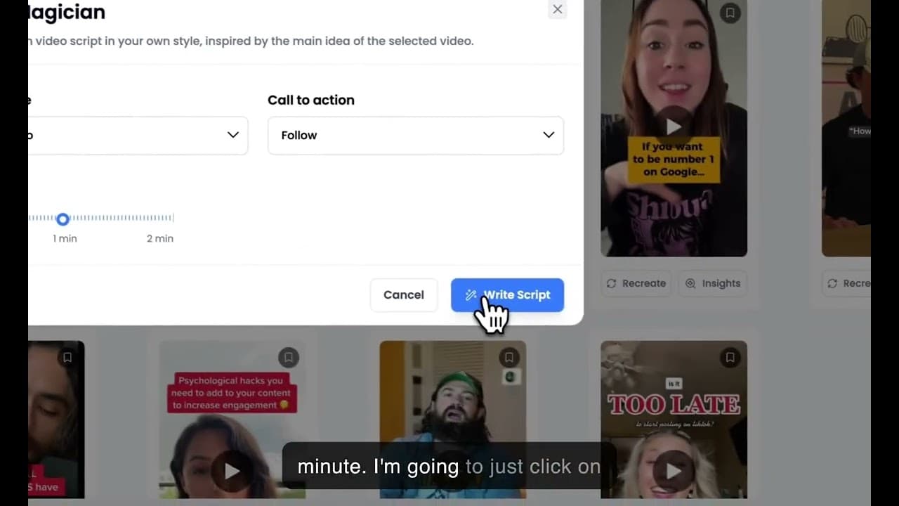 YouTube video player