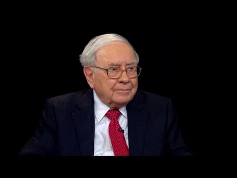 Warren Buffett | Charlie Rose | January 27, 2017 thumbnail