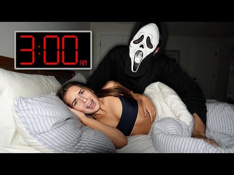 SCARING MY GIRLFRIEND AT 3 AM!! thumbnail