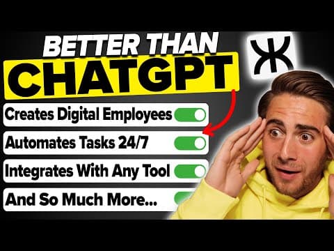 STOP Using ChatGPT.. This NEW AI Super Agent is Better (insane use cases) thumbnail