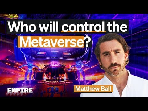 The Ultimate Guide to the Metaverse | Matthew Ball thumbnail