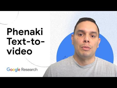 Generating video from textual descriptions with Phenaki thumbnail