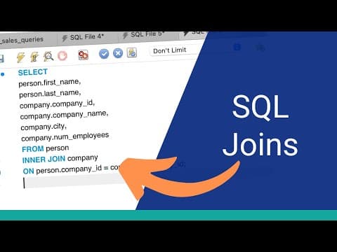 SQL Joins: A Guide and Examples thumbnail